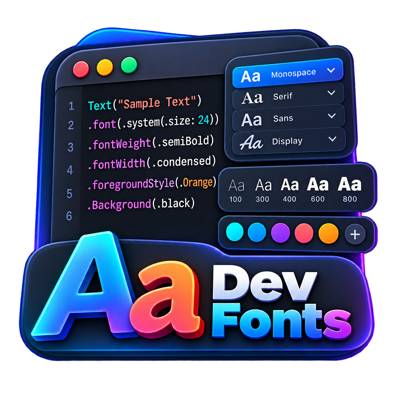 DevFonts App