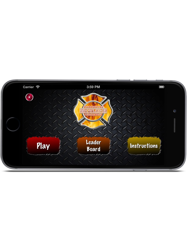 Firefighter Knowledge Challenge iPhone & iPad  Screenshot 1