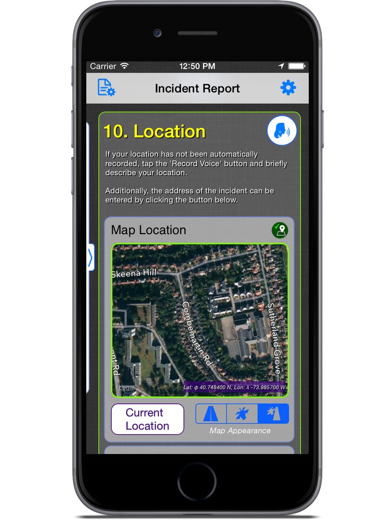 Incident Report iPhone & iPad  Screenshot 3
