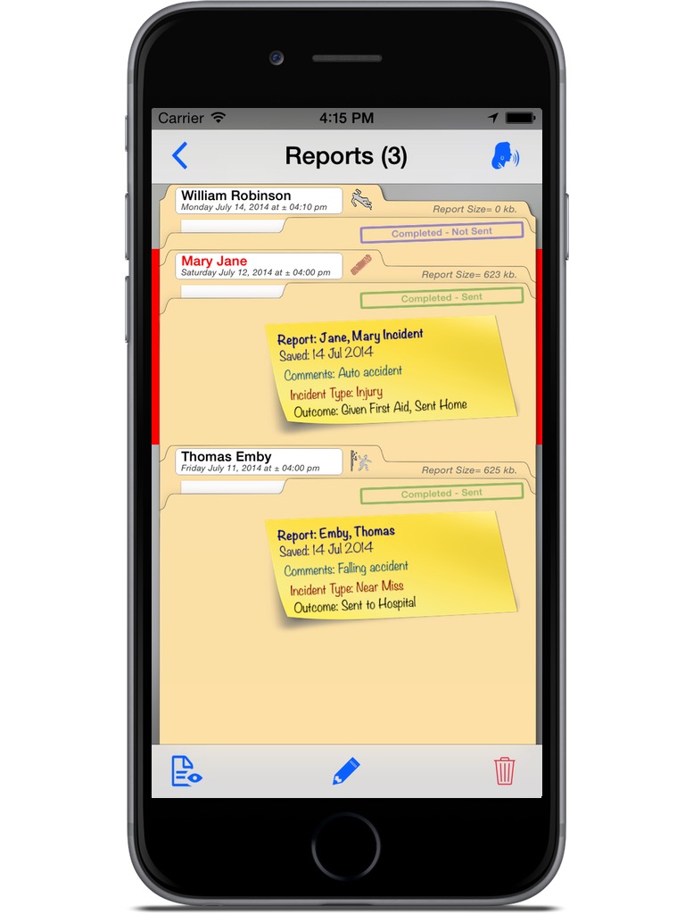 Incident Report iPhone & iPad  Screenshot 5