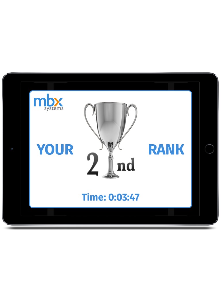 MBX Leaderboard Interactive Game Timer iPad  Screenshot 4