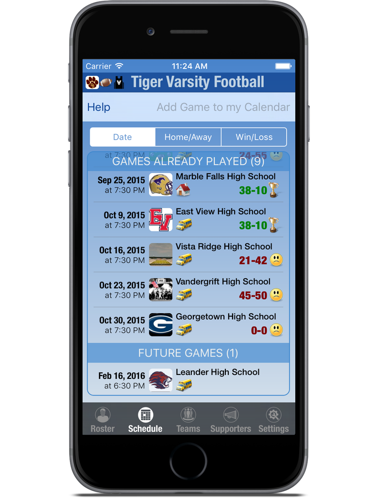 MyTeam Sports iPhone & iPad  Screenshot 4