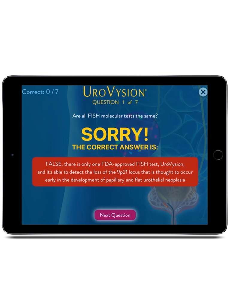 Abbott Labs UroVysion Convention App iPad  Screenshot 3