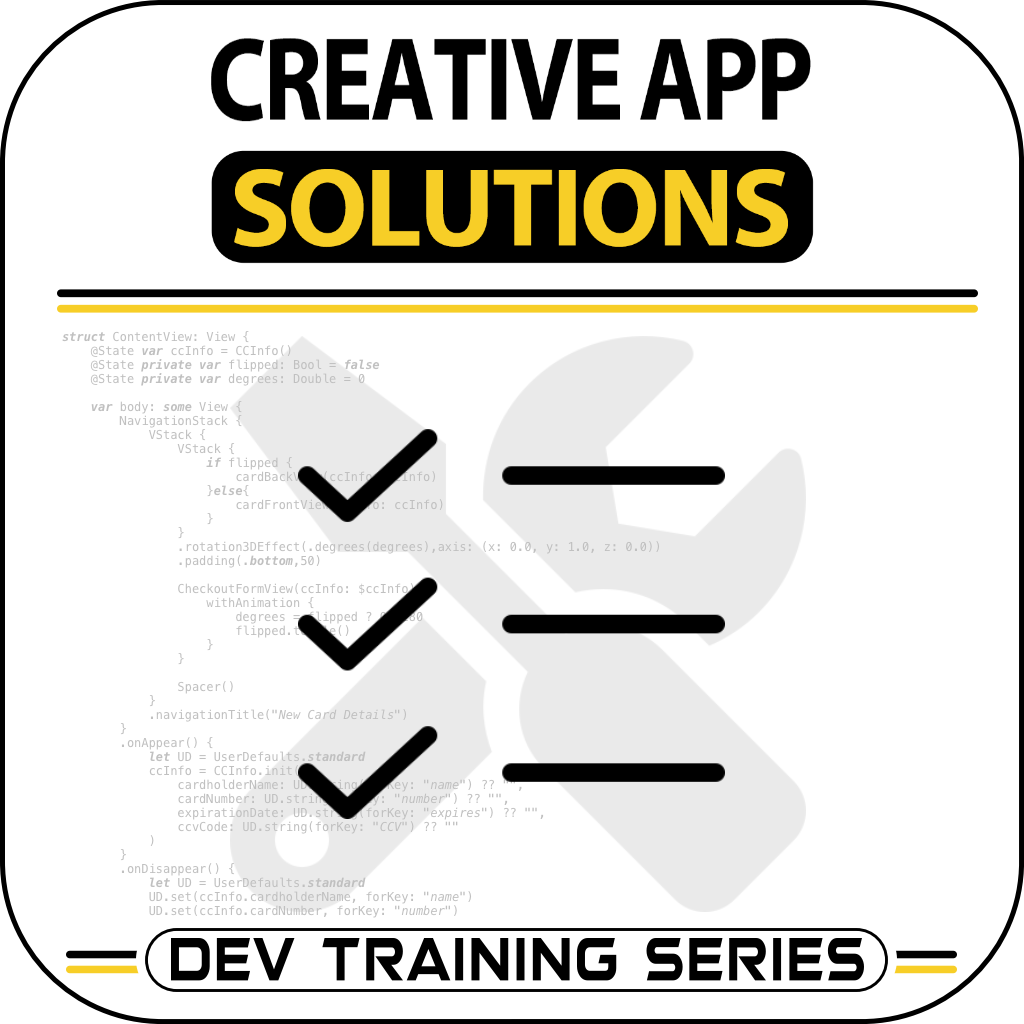 Custom Checklist Demo App